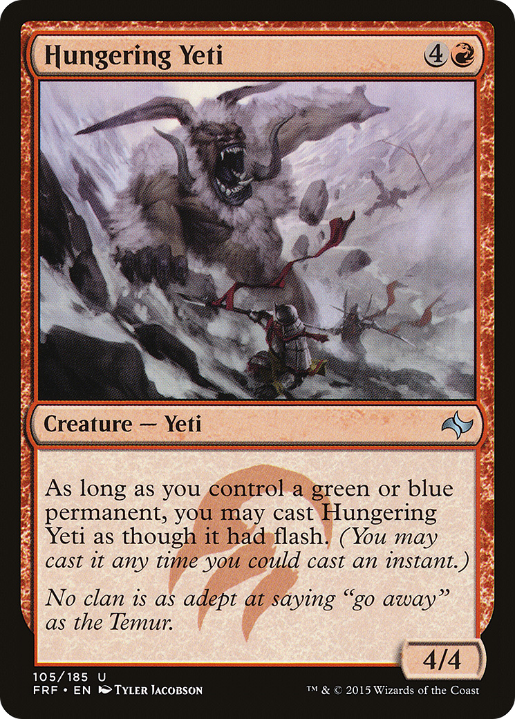 Hungering Yeti [FRF-105]