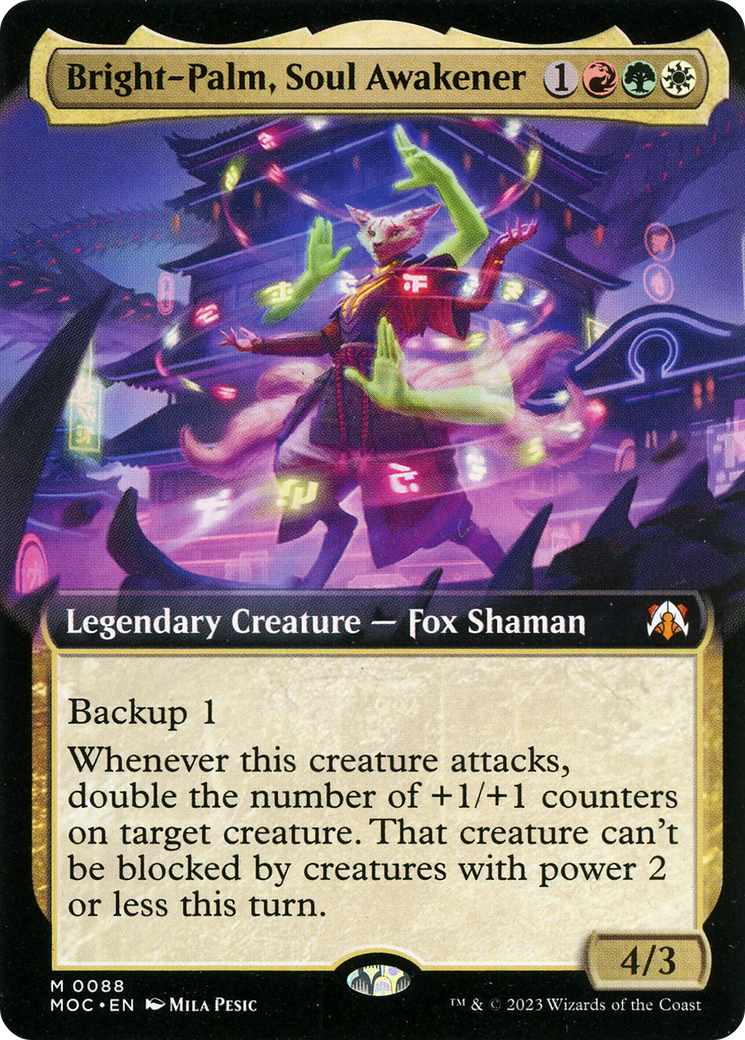 Bright-Palm, Soul Awakener - Extended Art [MOC-88]