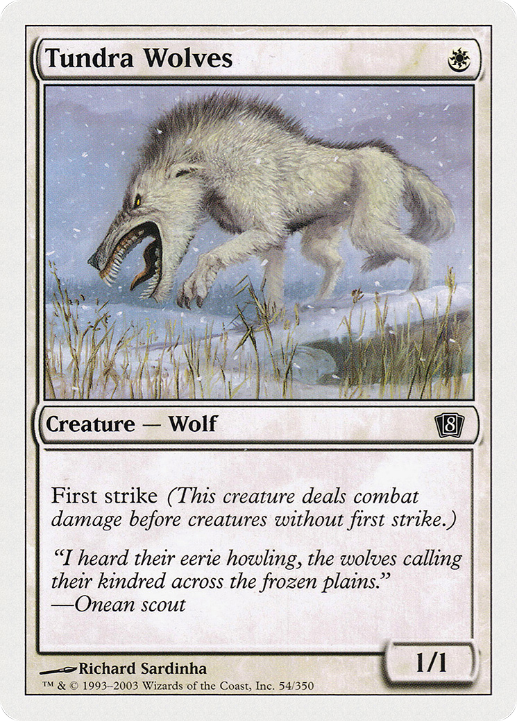 Tundra Wolves [8ED-54]