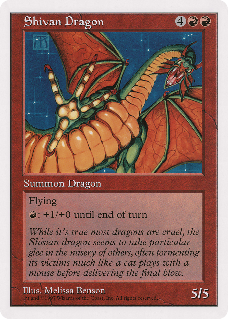 Shivan Dragon [O90P-5]