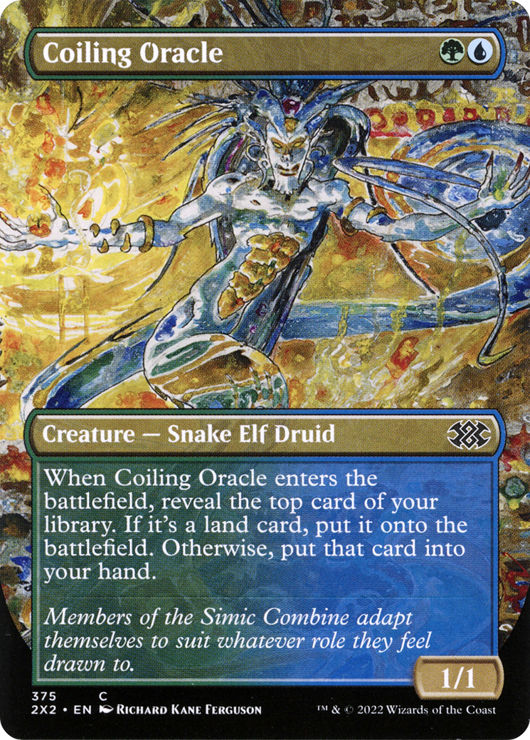 Coiling Oracle - Borderless - Full Art [2X2-375]