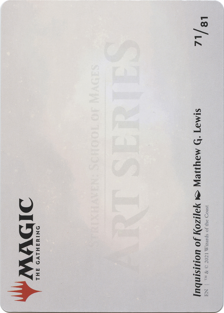 Inquisition of Kozilek // Inquisition of Kozilek [ASTX-71]