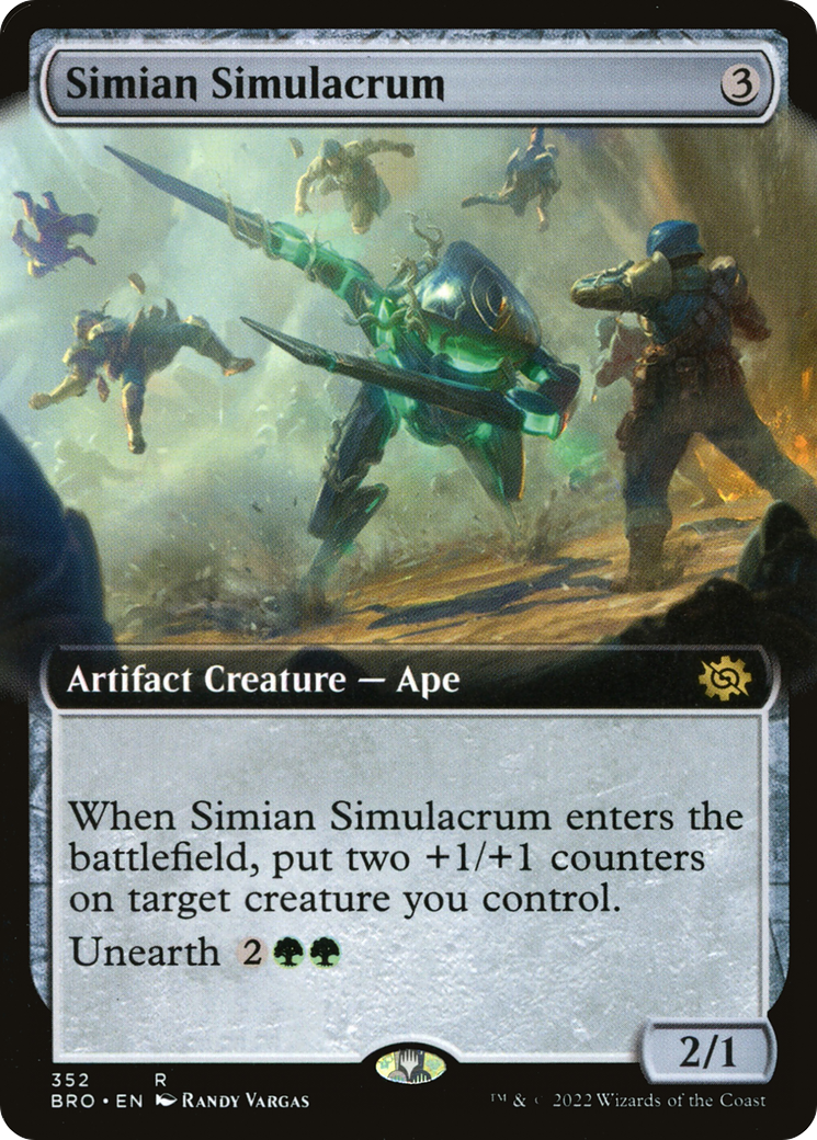 Simian Simulacrum - Extended Art [BRO-352]