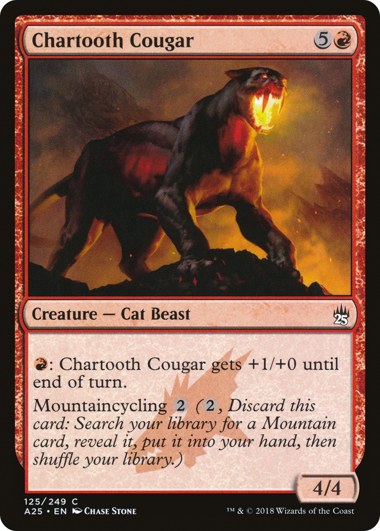 Chartooth Cougar [A25-125]