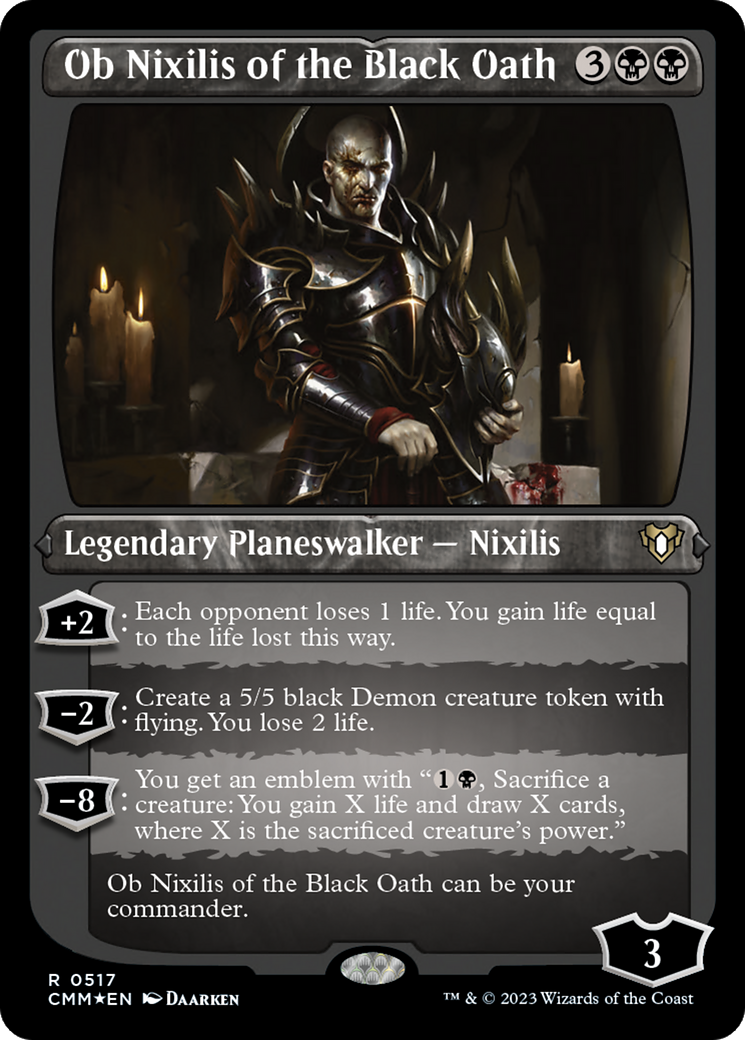 Ob Nixilis of the Black Oath [CMM-517]