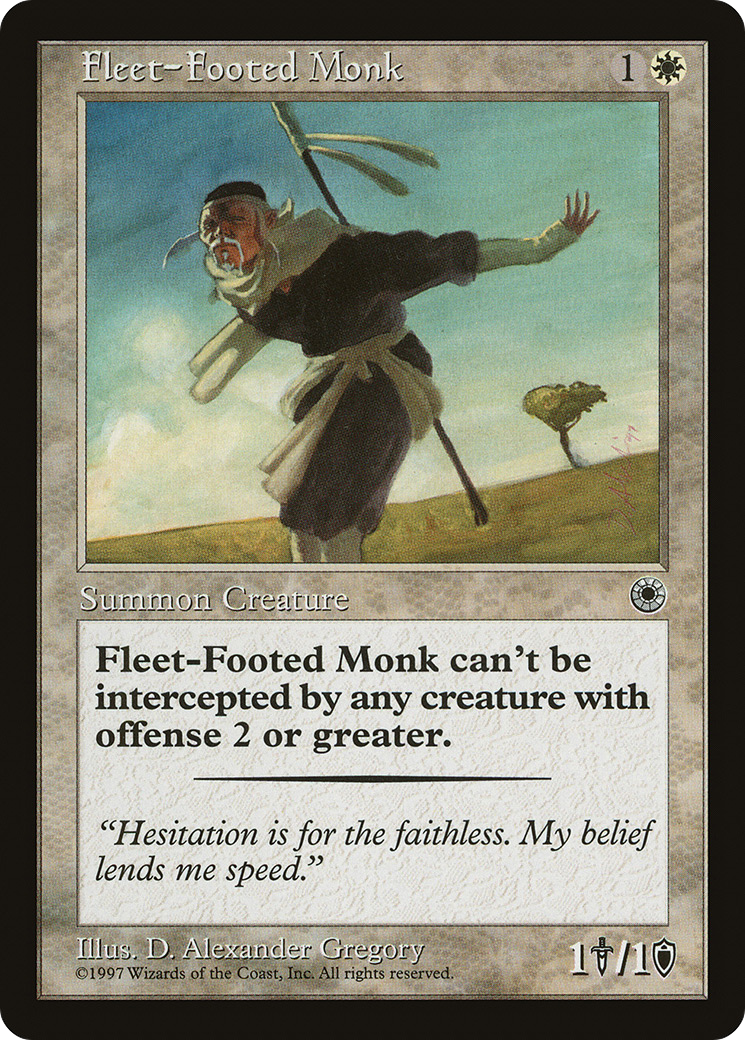 Fleet-Footed Monk [POR-15]