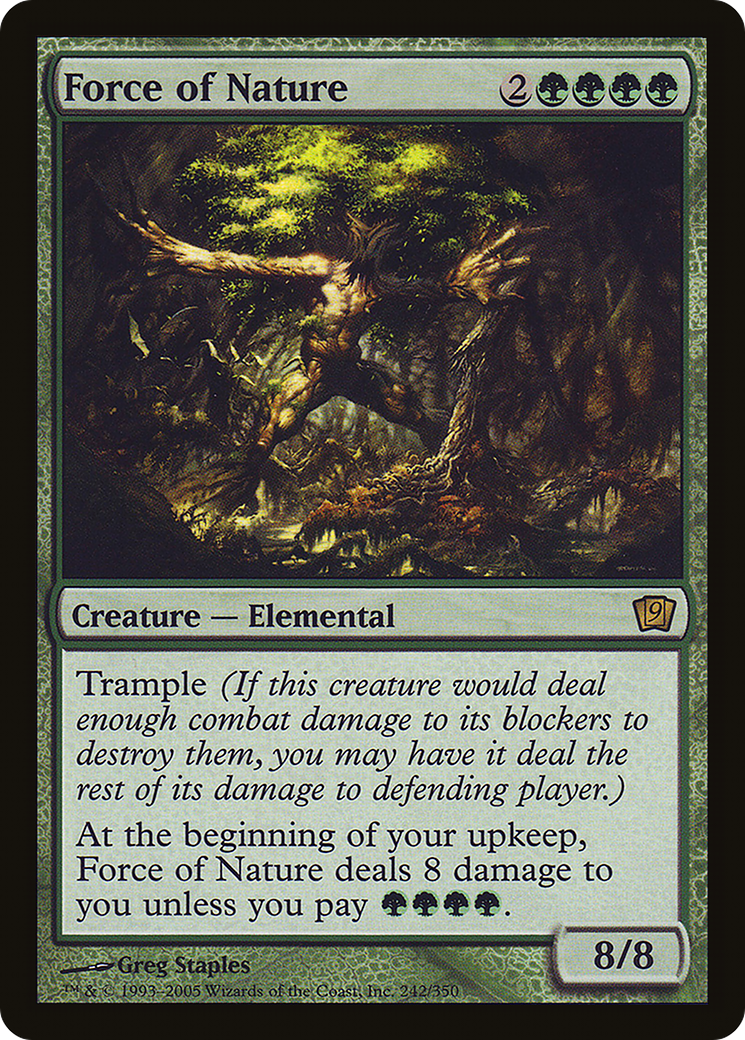 Force of Nature [9ED-242★]