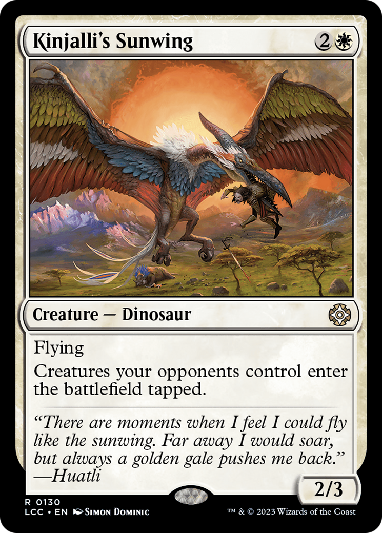 Kinjalli's Sunwing [LCC-130]