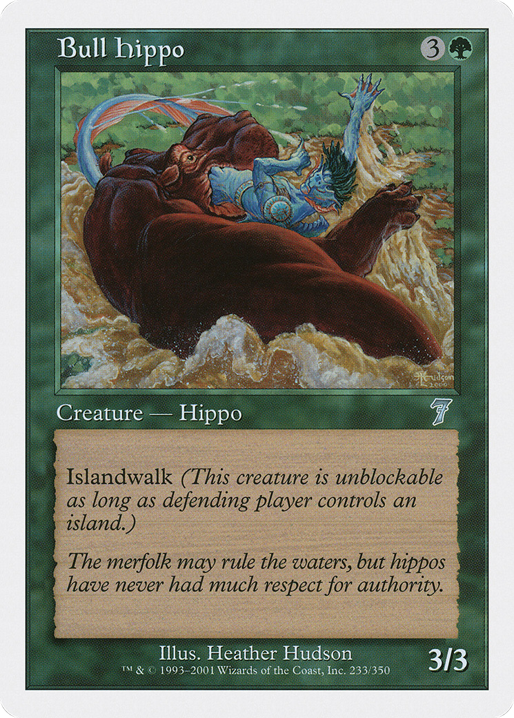 Bull Hippo [7ED-233]