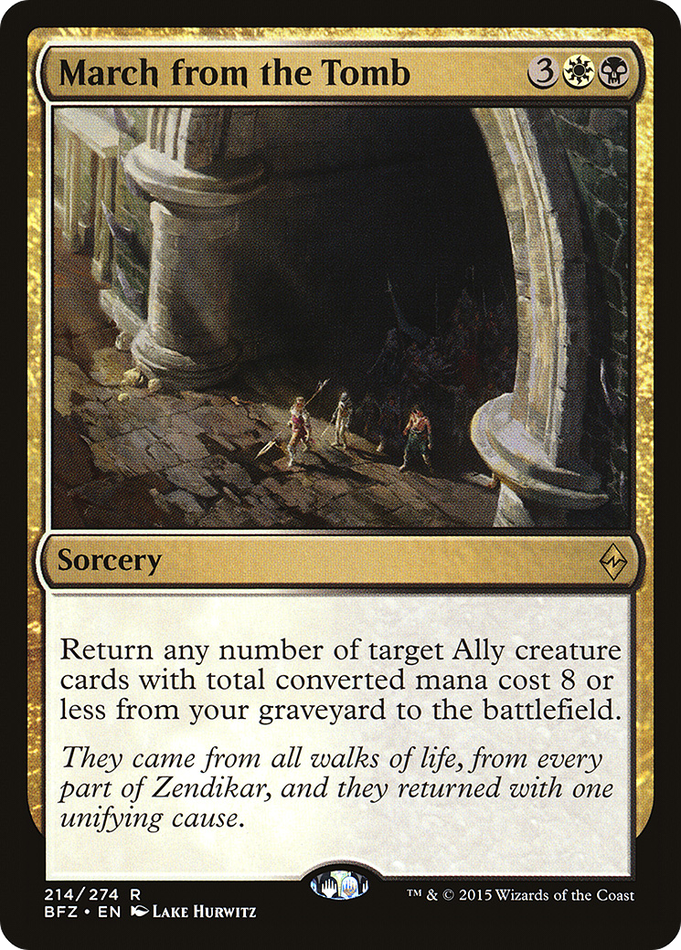 March from the Tomb [BFZ-214]