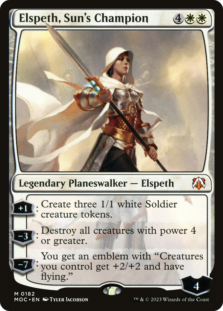 Elspeth, Sun's Champion [MOC-182]