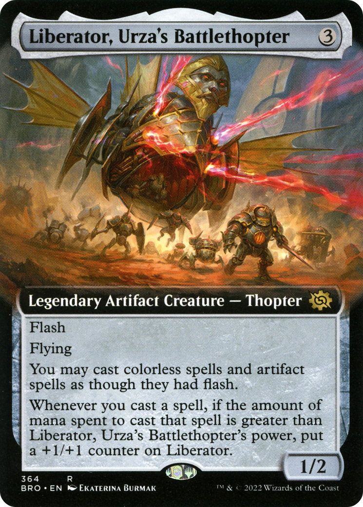 Liberator, Urza's Battlethopter - Extended Art [BRO-364]