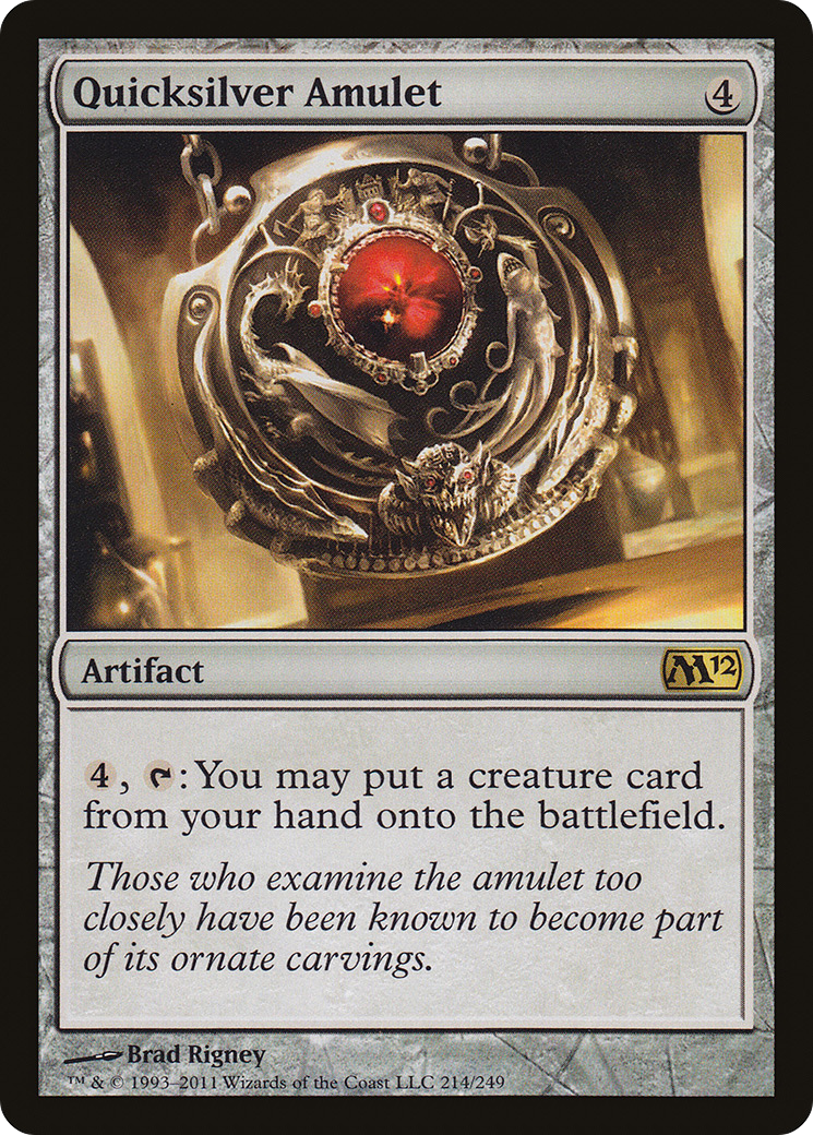 Quicksilver Amulet [M12-214]