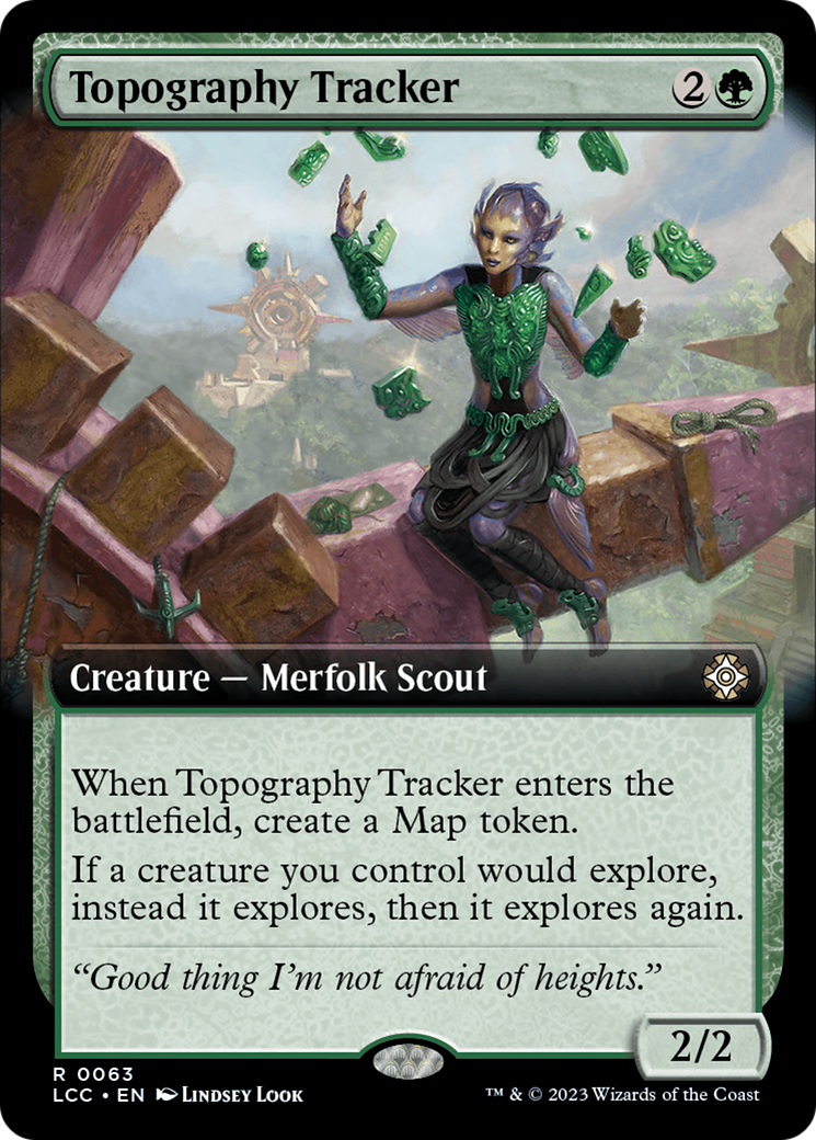 Topography Tracker - Extended Art [LCC-63]