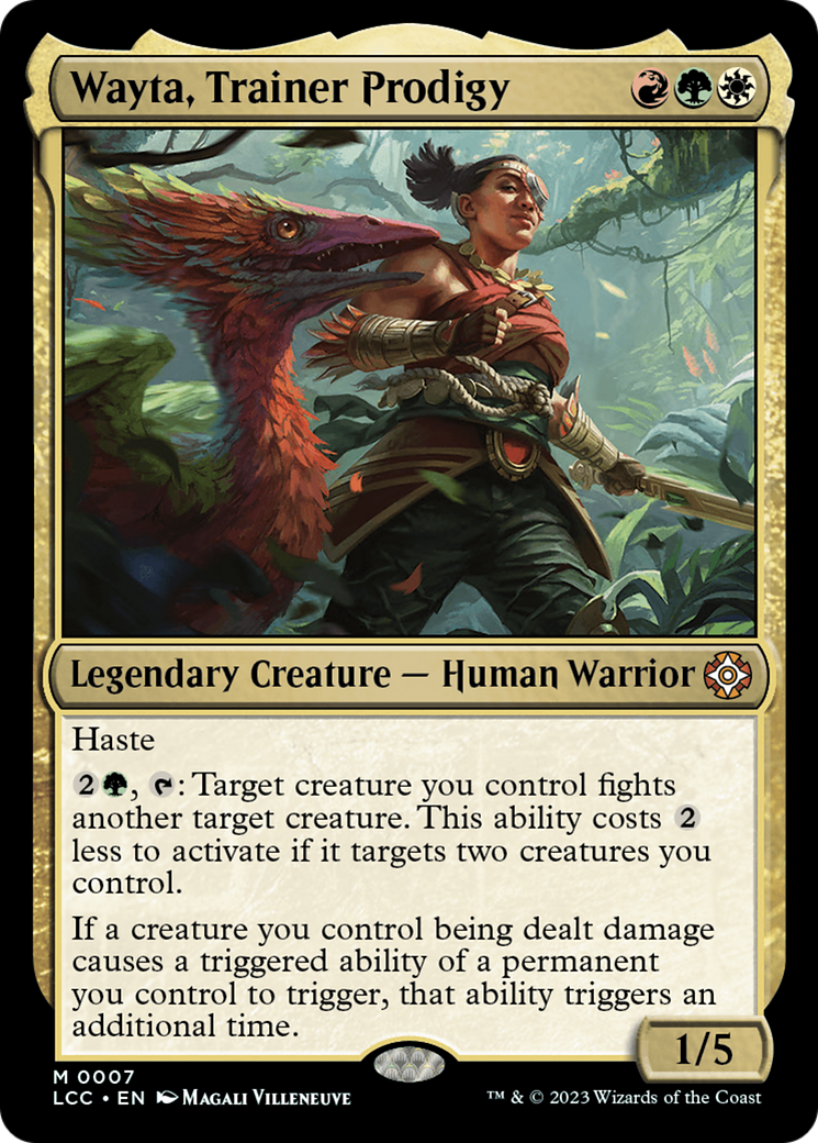 Wayta, Trainer Prodigy [LCC-7]