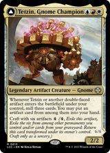 Tetzin, Gnome Champion // The Golden-Gear Colossus [LCC-13]