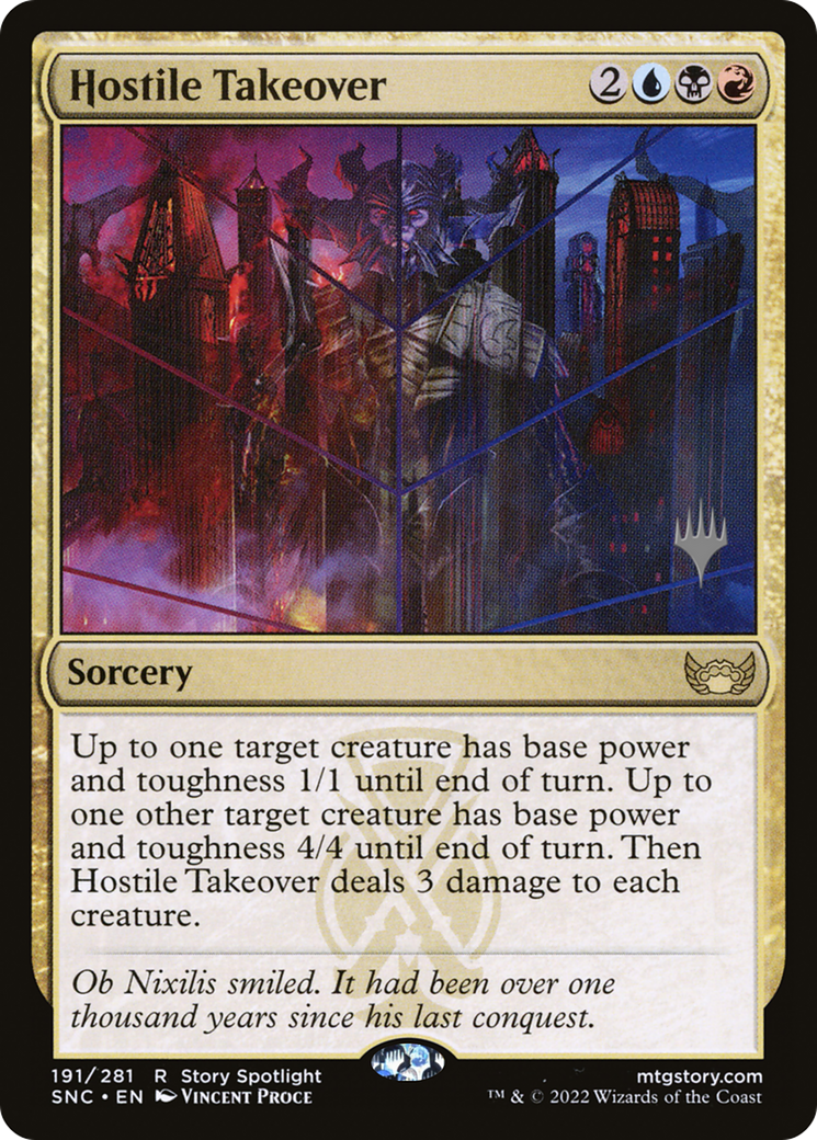Hostile Takeover - Promo Pack [PSNC-191p]