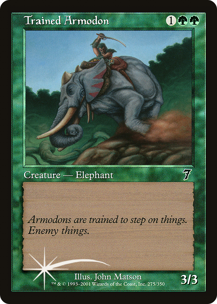 Trained Armodon [7ED-275★]