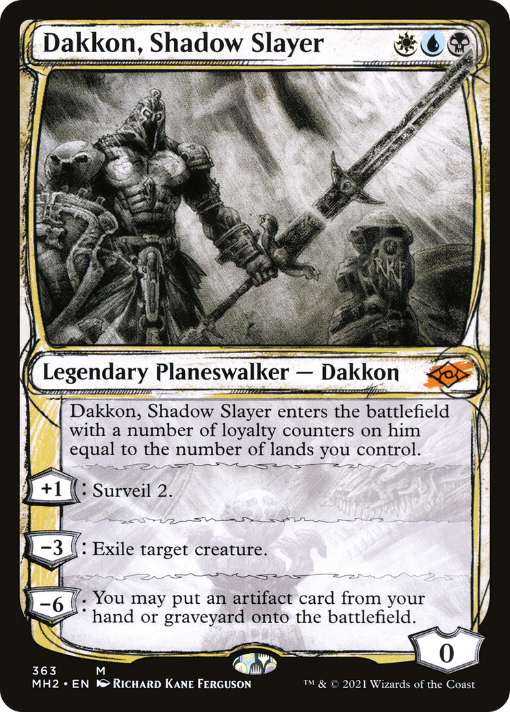 Dakkon, Shadow Slayer - Showcase [MH2-363]