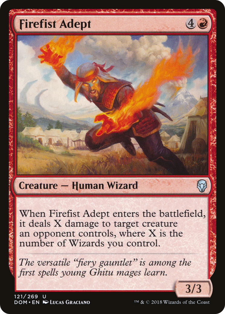 Firefist Adept [DOM-121]