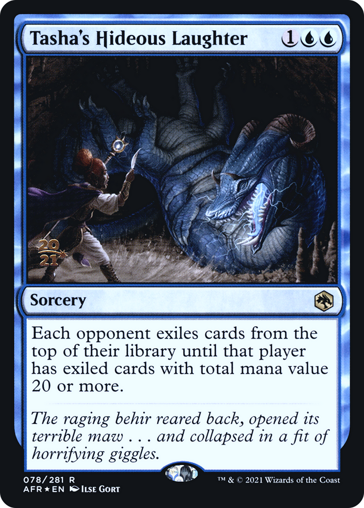 Tasha's Hideous Laughter - Prerelease Promo [PAFR-78s]
