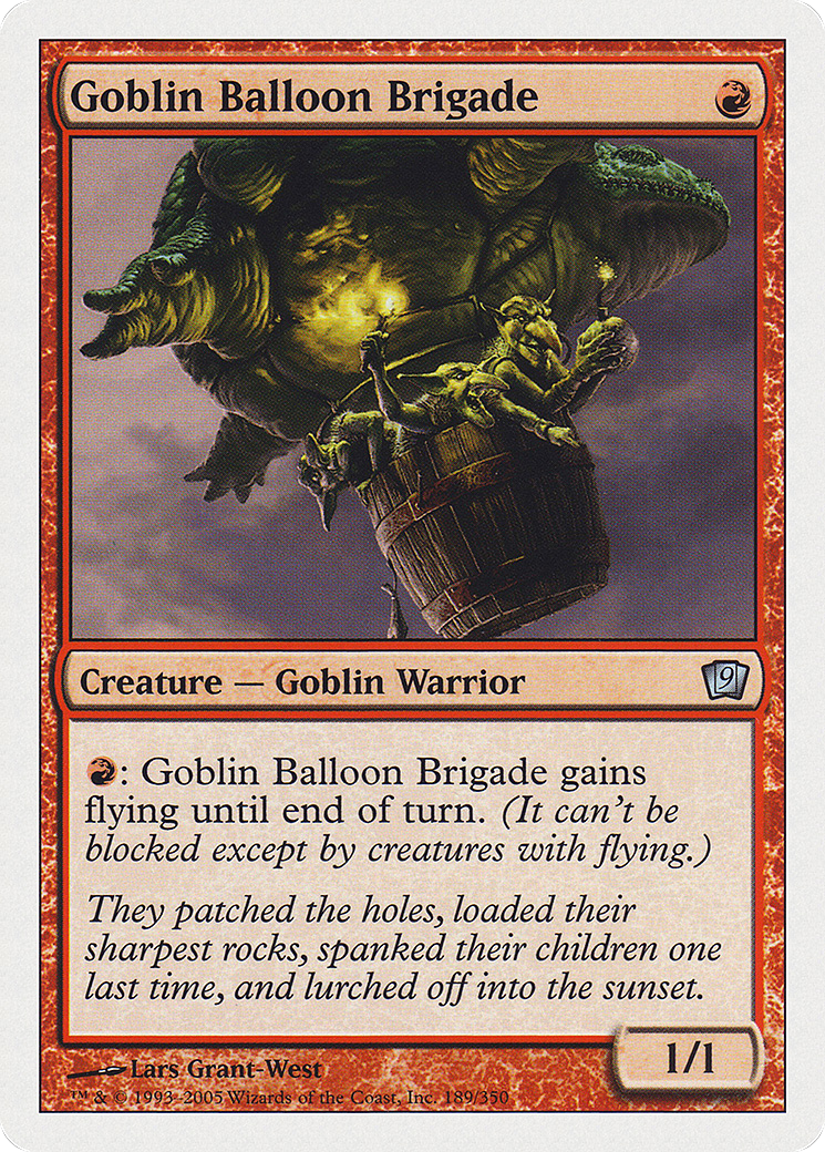 Goblin Balloon Brigade [9ED-189]
