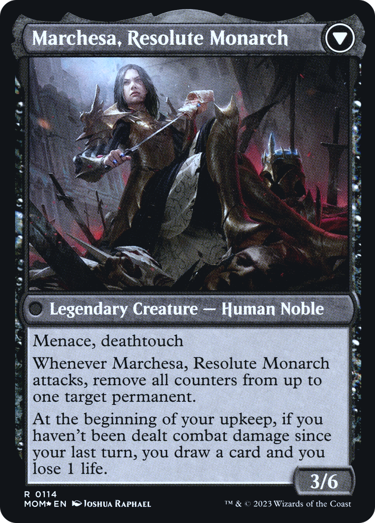 Invasion of Fiora // Marchesa, Resolute Monarch - Prerelease Promo [PMOM-114s]