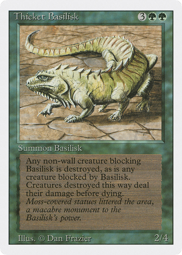 Thicket Basilisk [3ED-218]