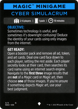Cyber Simulacrum // Cyber Simulacrum (cont'd) [MNEO-3]