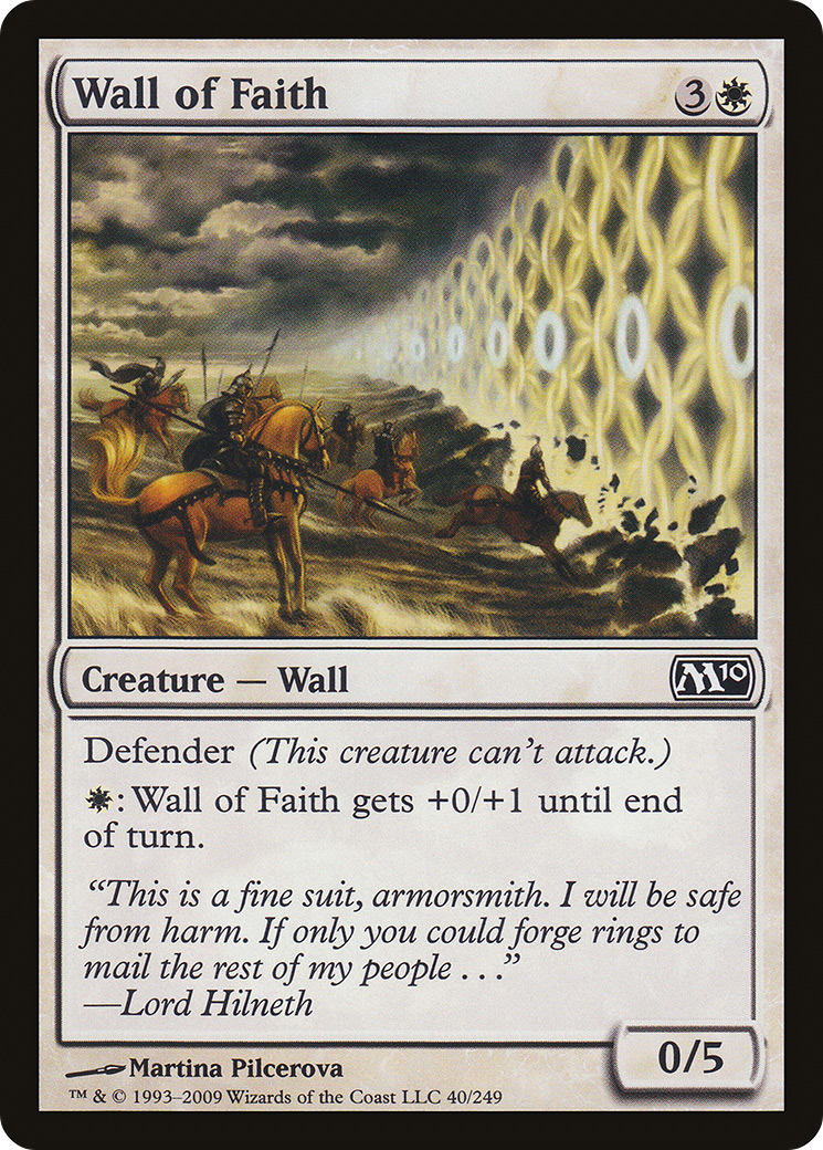Wall of Faith [M10-40]
