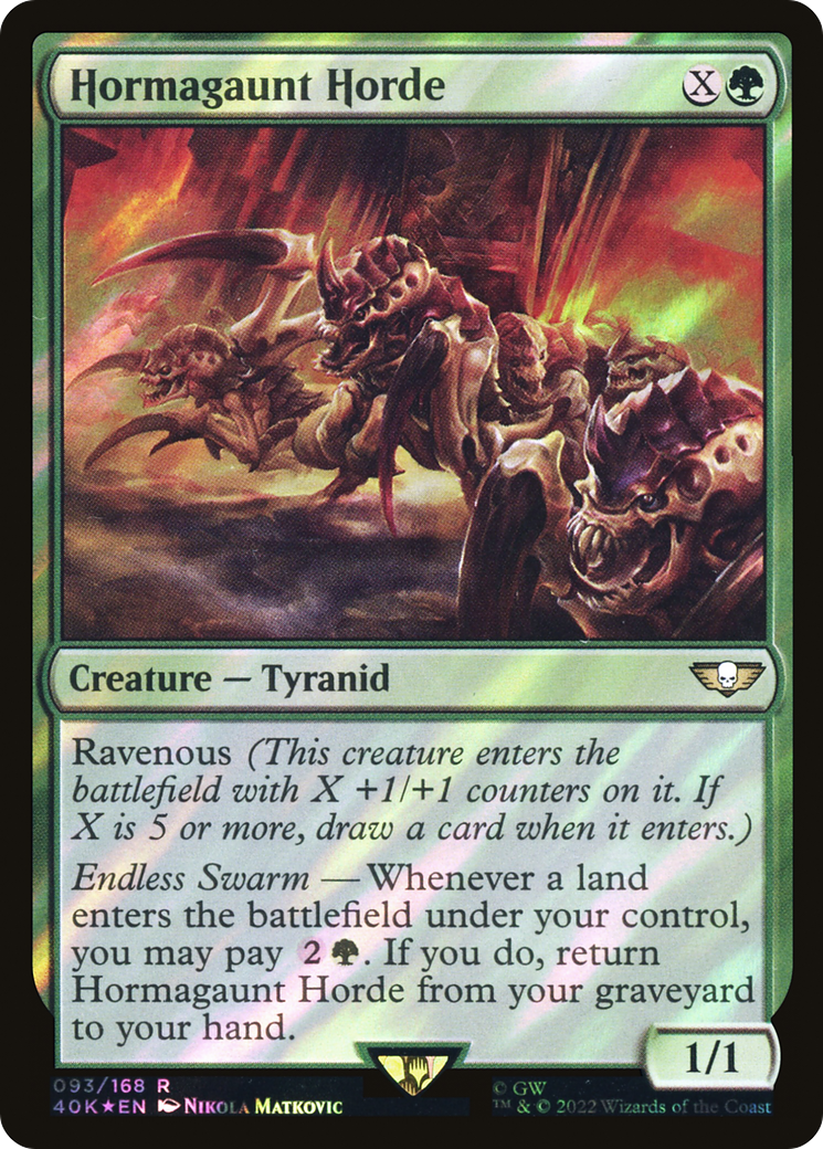 Hormagaunt Horde - Surge Foil [40K-93★]