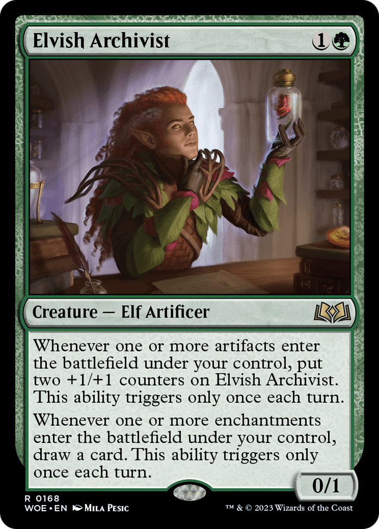 Elvish Archivist [WOE-168]