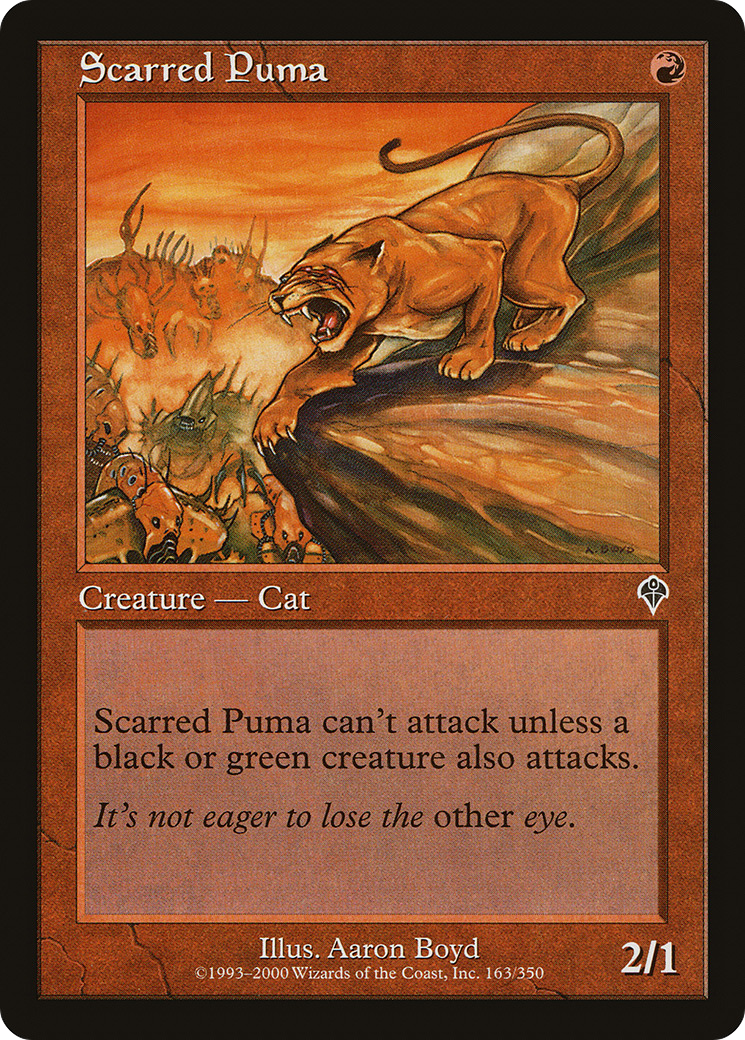 Scarred Puma [INV-163]