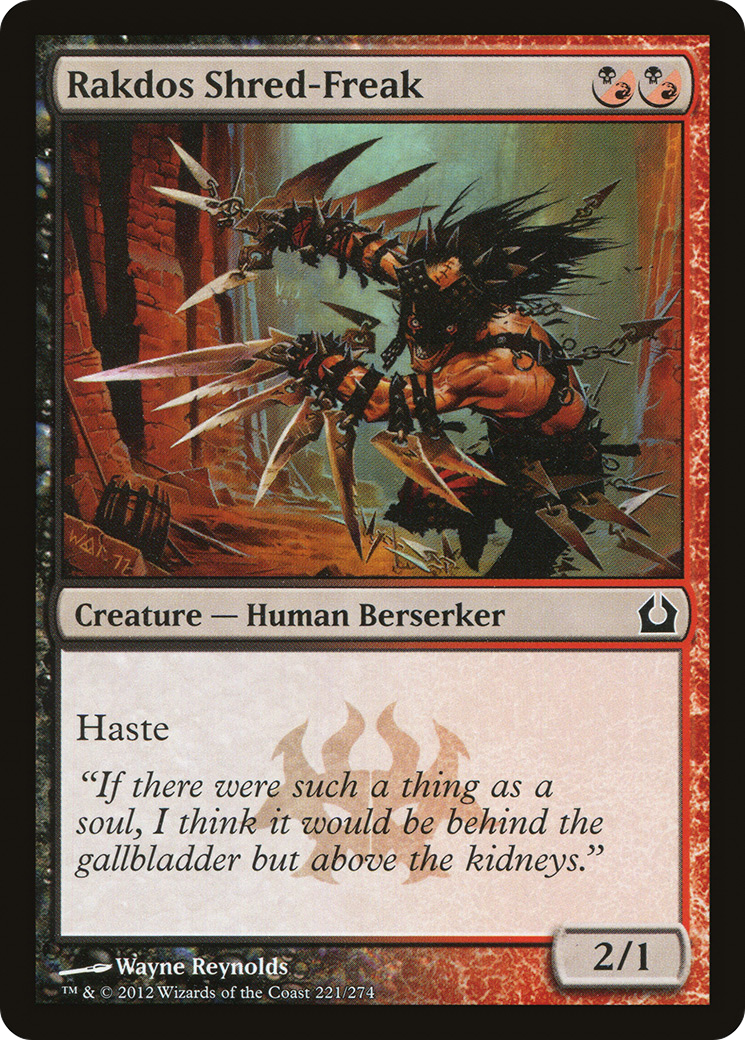 Rakdos Shred-Freak [RTR-221]