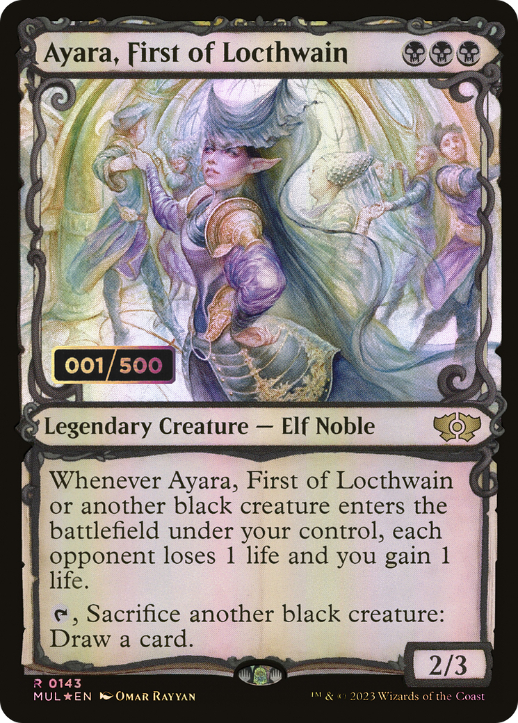 Ayara, First of Locthwain - Showcase - Serialized [MUL-143z]