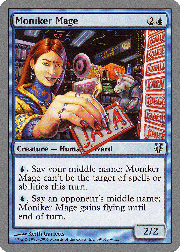 Moniker Mage [UNH-39]