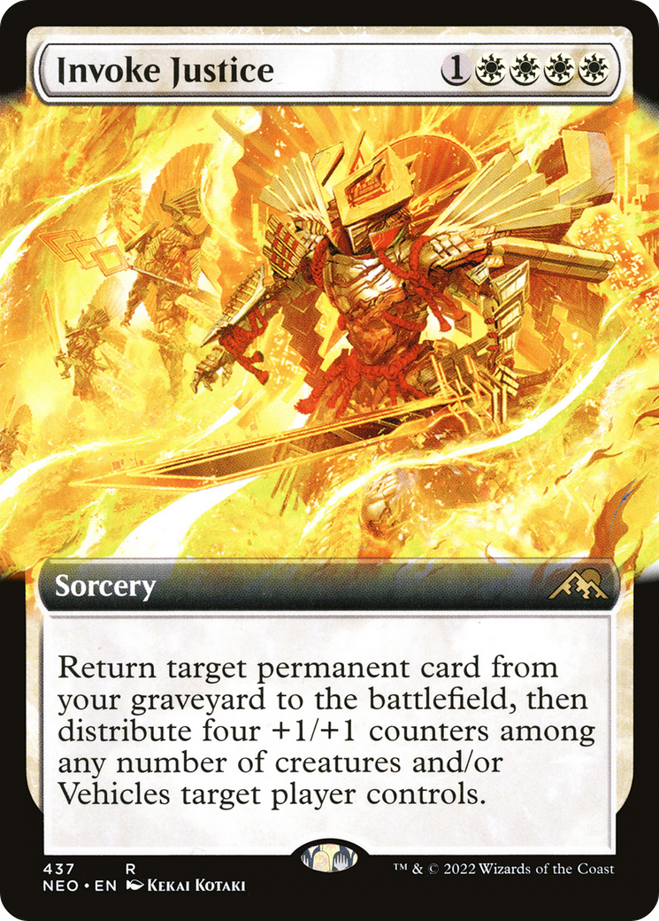 Invoke Justice - Extended Art [NEO-437]