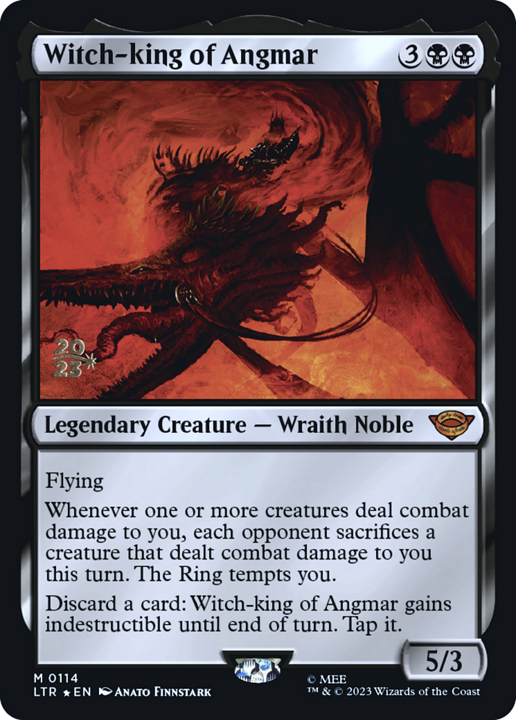 Witch-king of Angmar - Prerelease Promo [PLTR-114s]