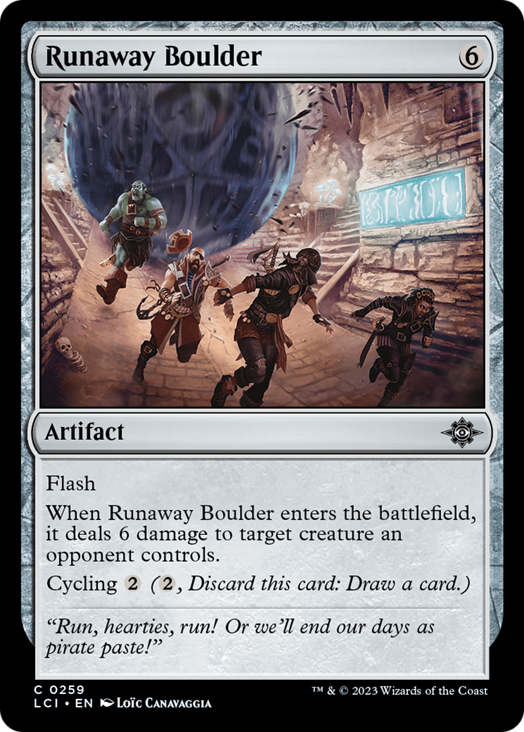 Runaway Boulder [LCI-259]