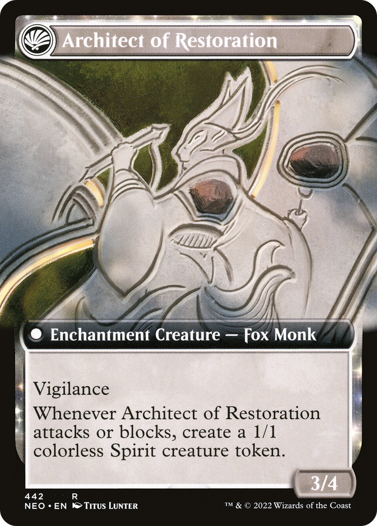 The Restoration of Eiganjo // Architect of Restoration - Extended Art [NEO-442]
