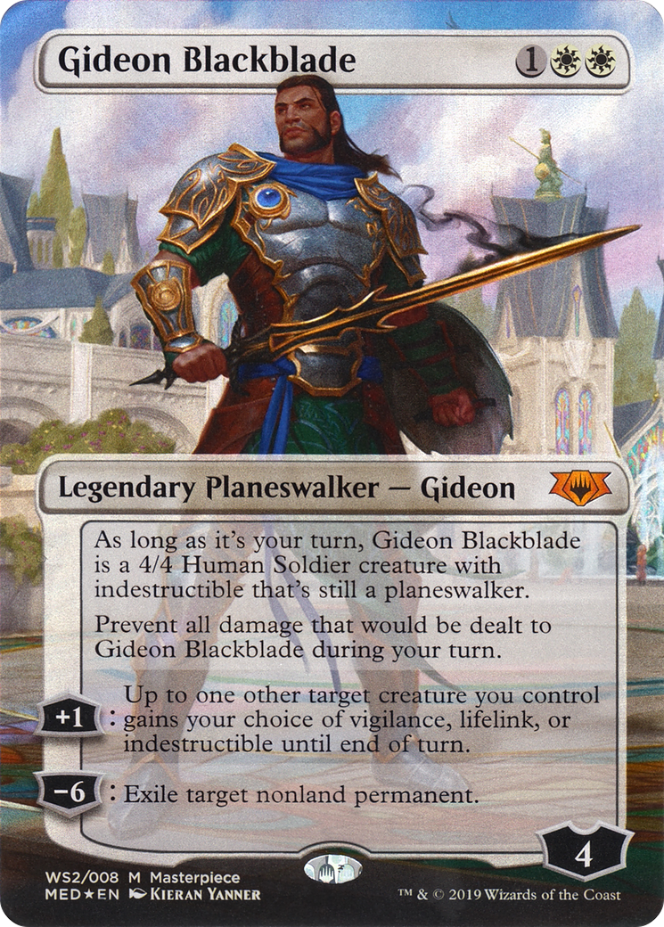 Gideon Blackblade - Borderless [MED-WS2]