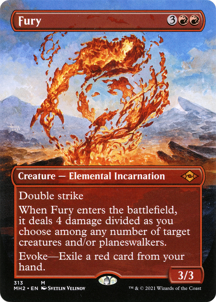 Fury - Borderless - Full Art [MH2-313]