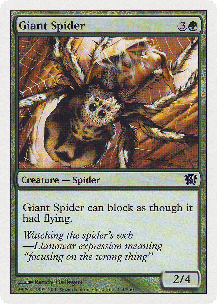 Giant Spider [9ED-244]