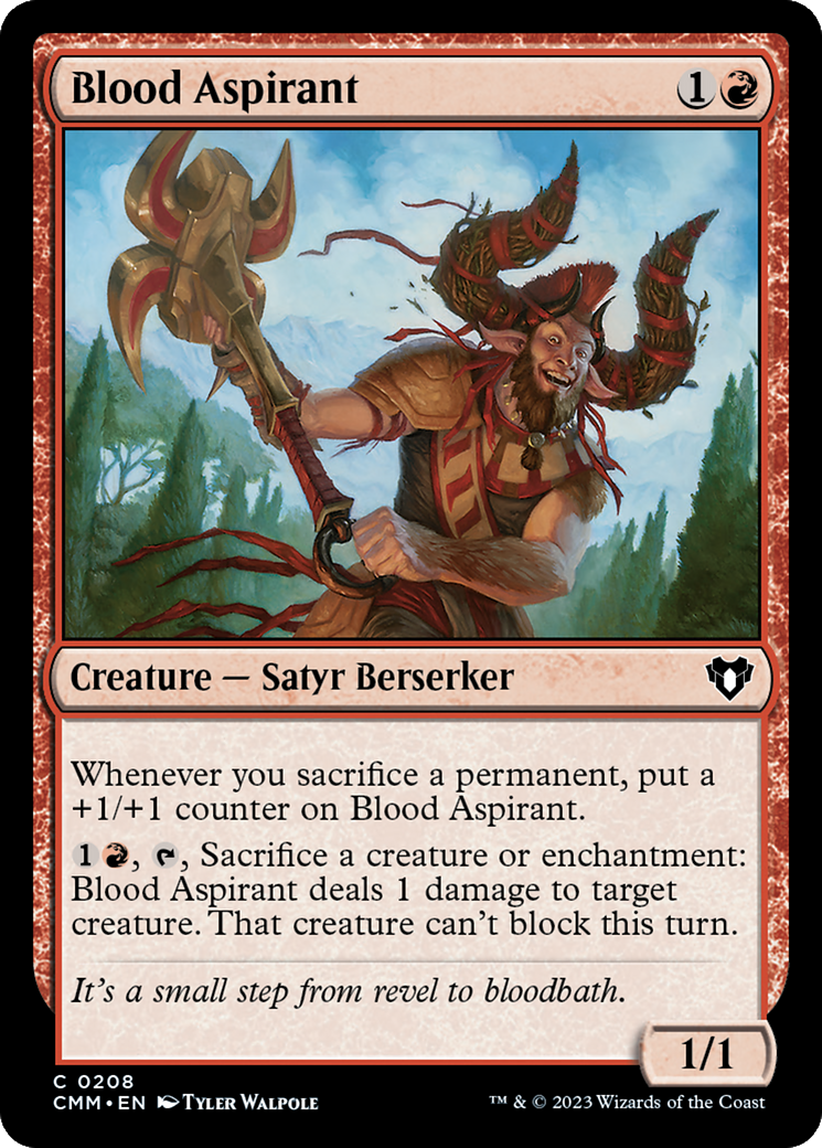 Blood Aspirant [CMM-208]
