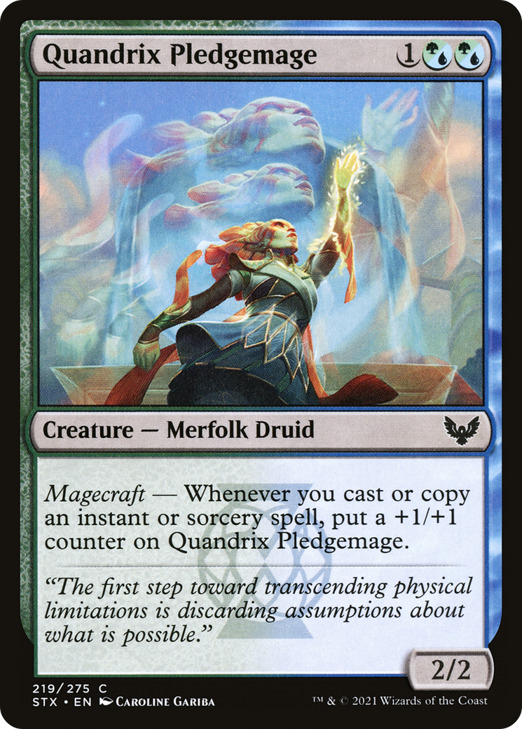 Quandrix Pledgemage [STX-219]