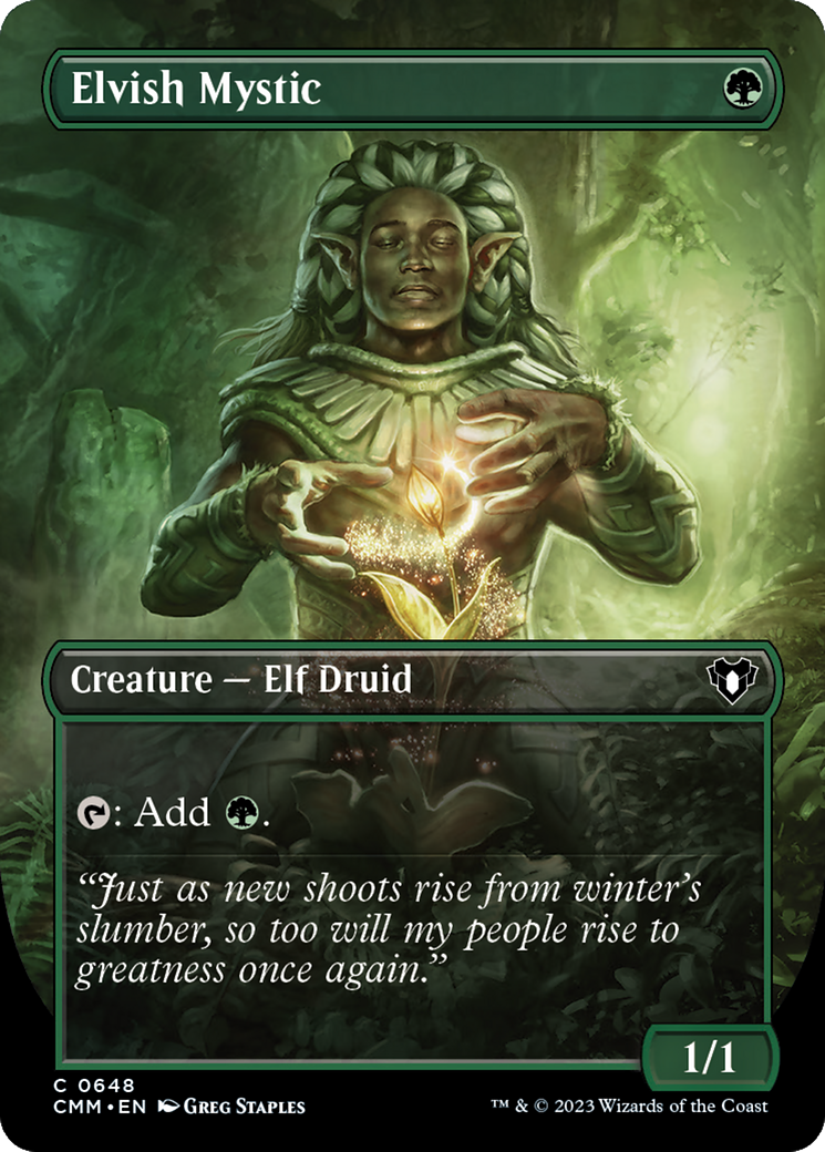 Elvish Mystic - Borderless [CMM-648]