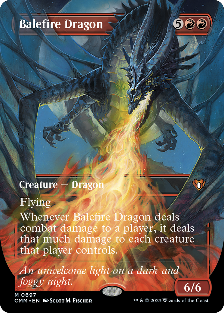 Balefire Dragon - Borderless [CMM-697]
