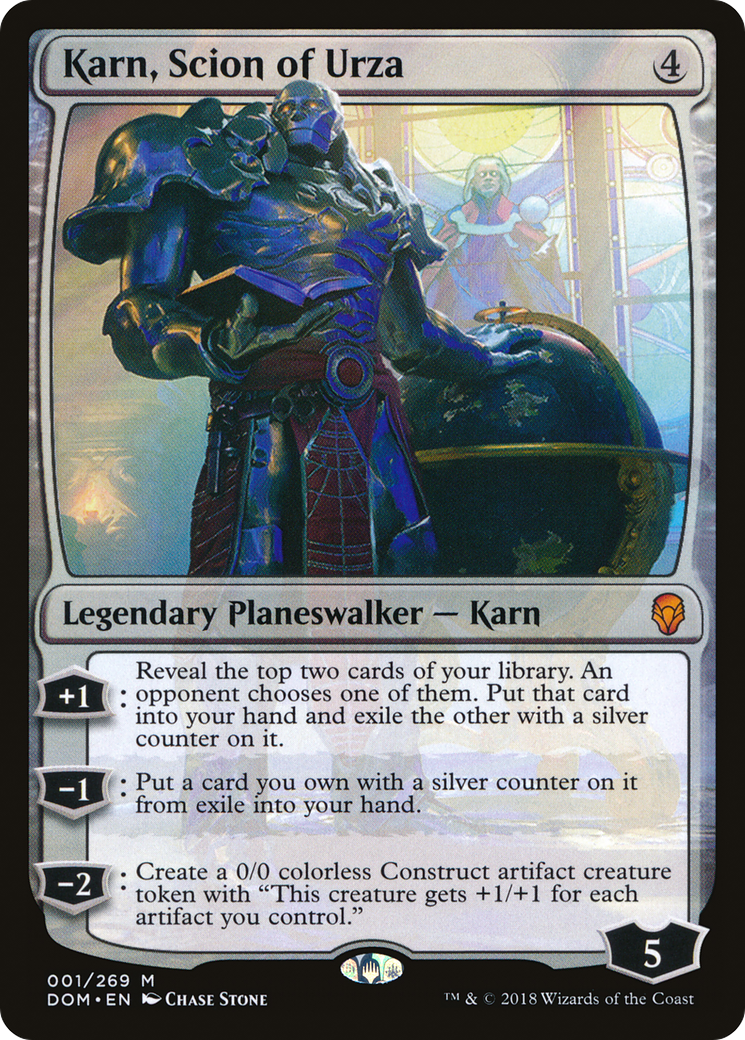 Karn, Scion of Urza [DOM-1]