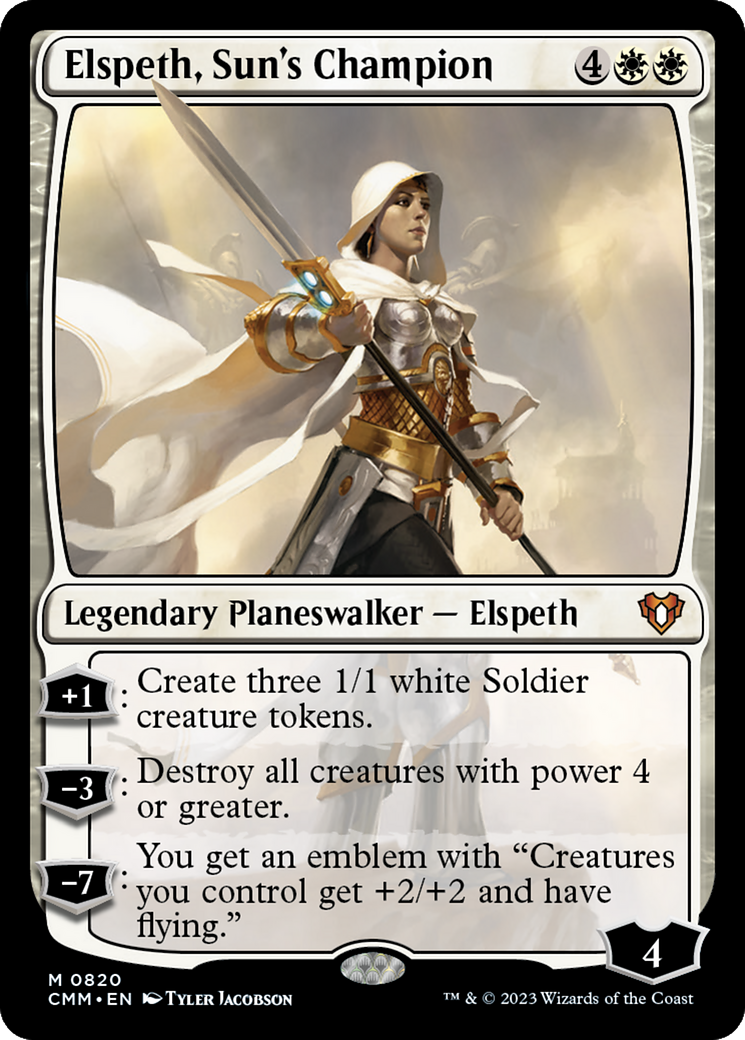 Elspeth, Sun's Champion [CMM-820]