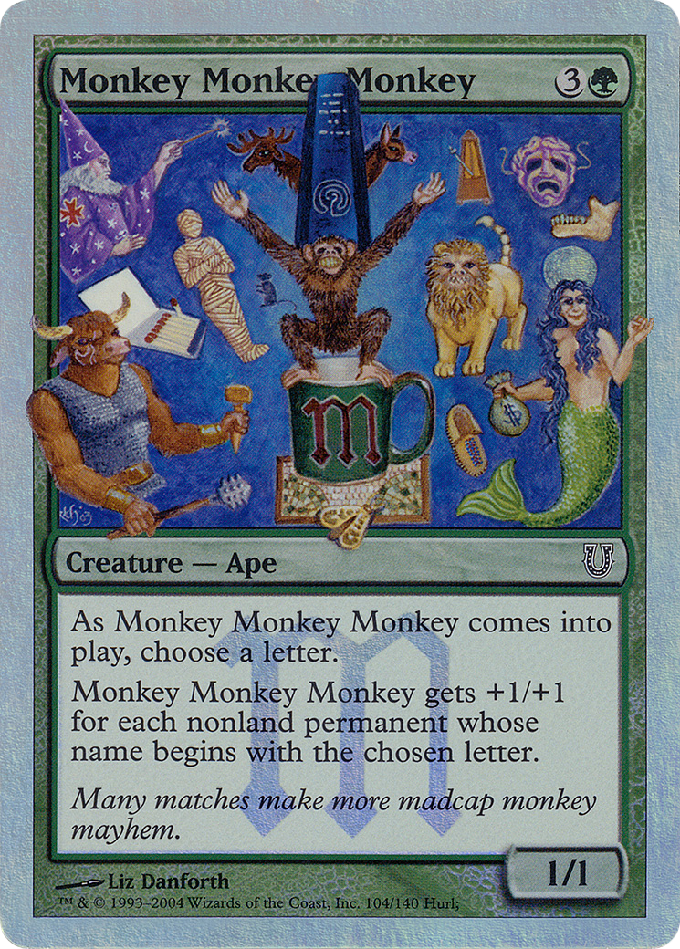 Monkey Monkey Monkey [UNH-104★]